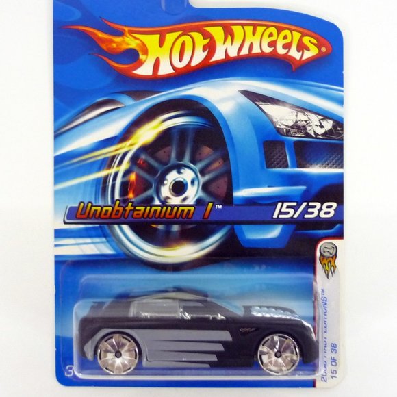 Hot Wheels Unobtainium I #015 First Editions 15 of 38 Black Die-Cast Car 2006 - Picture 1 of 1